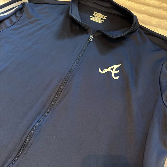 Men’s Atlanta Braves full zip jacket Size XL - Picture 3 of 10